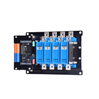 Commutateur de transfert automatique YUYE PC Type triphasé 4P 125A RS485 IP55 pour générateur avec double alimentation et temps de transfert <100ms