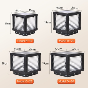Nuovo cortile esterno giardino illuminazione per esterni per uso domestico IP65 <span class=keywords><strong>solare</strong></span> <span class=keywords><strong>LED</strong></span> Post pilastro lampada/luci solari da giardino - Product Image 2