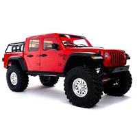 Modèle de voiture RC SCX10 III 1/10ème 4x4 Rock Crawler Gladiator JT avec essieux portiques, fonction de dérapage, moteur brossé, camion SUV, sans batterie AXI03006