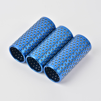 Buje de Jaula de Bolas de Aluminio Anodizado Ligero Serie MBSH con Bolas de Acero GCr15 para Módulos de Movimiento Lineal de Alta Frecuencia