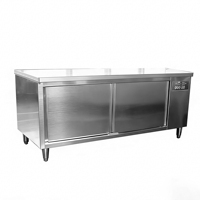 Lubo 220V Électrique en Acier Inoxydable 304, 150-200L, Armoire Chauffante pour Aliments A++ Économe en Énergie, pour Buffet de Restaurant et Présentation