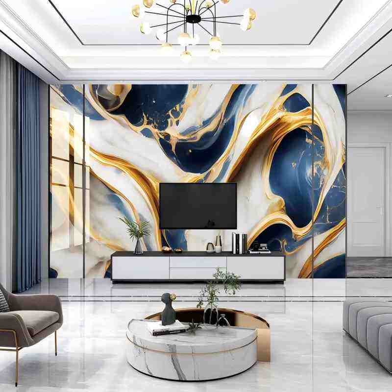 Modern 2.5mm PVC Marble Wall Panel Waterproof UV Sheet Plastic ...