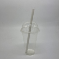 Pailles de maïs en PLA de qualité alimentaire, biodégradables, à la mode, personnalisées, jetables en plastique, pliables, ensemble de pailles écologiques pour tasses