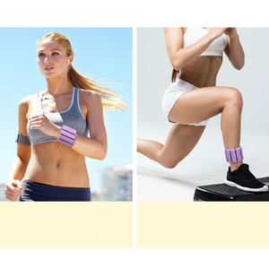 <span class=keywords><strong>Poids</strong></span> de <span class=keywords><strong>cheville</strong></span> réglables en néoprène et silicone de haute qualité <span class=keywords><strong>pour</strong></span> la course à pied (vente en gros) - Product Image 4