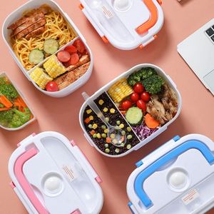 Popular 110v/220v 1.05l Heating Bento Warmer Food Heater <b>Lunchbox</b> Thermal Portable Heated Electric Lunch Box - Product Image 3