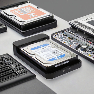 Caja Externa de Aluminio para Disco Duro SATA de 3.5 Pulgadas, <span class=keywords><strong>USB</strong></span> <span class=keywords><strong>2.0</strong></span> 3.0, Sin Herramientas - Product Image 2