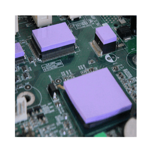 Corte personalizado 6W 8 W/M.K Hojas de goma conductoras térmicas de silicona suave Servicio de aplicación electrónica - Product Image 4