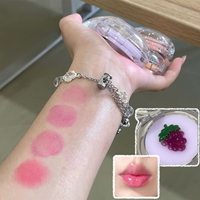 Lip Balm Alami Grosir, Lipstik Buah-Buahan, Formula Jelly Pengubah Warna, Melembapkan, Tahan Air, Kosmetik Lip Balm