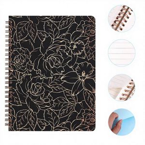 Promotion 2025 – Carnet à spirale A5 personnalisable à couverture rigide avec fermeture, idéal pour l'école et les promotions - Product Image 1