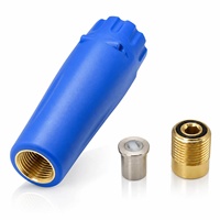 Buse à mousse bleue 1/4F style ST-75 pour station de lavage auto en libre-service, canon à mousse haute pression pour pulvérisation de carrosserie