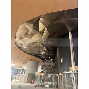 ANN1948 Nuevo y Popular Panel Decorativo de Acero Inoxidable 304 ASTM con Relieve Ondulado para Decoración de Interiores, Techos y KTV - Product Image 5