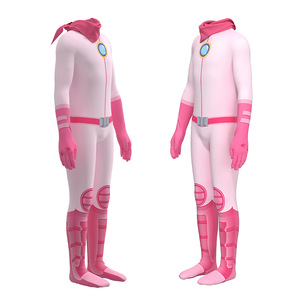 Costume de Cosplay princesse Peach, combinaison rose complète pour jeu de rôle Anime - Product Image 2
