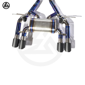 Système d'échappement à soupapes électroniques CSZ TC4Titanium pour <span class=keywords><strong>BMW</strong></span> F80 M3 F82 M4 3.0T avec commande à distance - Product Image 3
