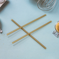 Pailles de canne à sucre sans plastique pailles compostables pour smoothie à jus froid