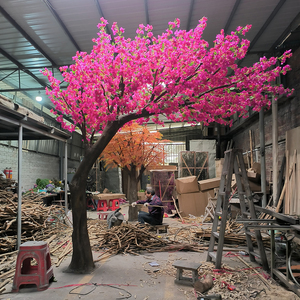 Tùy chỉnh Lụa Màu Hồng Sakura trang trí đám cưới Hoa nhân tạo cây vòm cây - Product Image 1