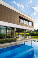 Casa Prefabricada, Villa Moderna de Lujo, Construida con Panel Sándwich de Cemento EPS