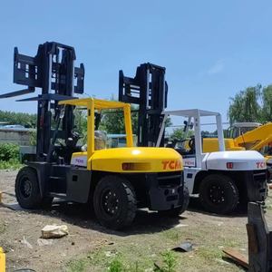 Originele Japanse Perfecte Staat <span class=keywords><strong>Tcm</strong></span> 7 Ton 7 T 7ton Vorkheftrucks/<span class=keywords><strong>Tcm</strong></span> Gebruikt Diesel Fd70 <span class=keywords><strong>Fd80</strong></span> Fd100 Heftruck Te Koop - Product Image 3