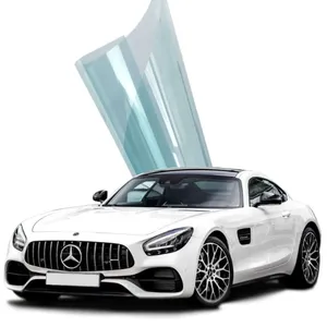 Pellicola Vinilica <span class=keywords><strong>BKE</strong></span> per Finestrini Auto 1.52*15m, Grigia, Autorigenerante, Antigraffio, Cambio Colore, Garanzia 10 Anni - Product Image 1