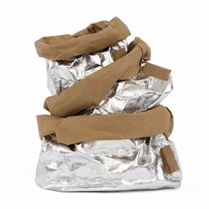 Mini bolsa de papel Kraft lavable de alta calidad, macetas de flores y plantas, multifunción, para almacenamiento en el hogar, reutilizable - Product Image 6