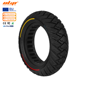 Pneu solide ULIP 10*3 255*80 80/65-6 avec jante colorée pour trottinettes électriques de 10 pouces, pneu en caoutchouc résistant à l'usure - Product Image 1