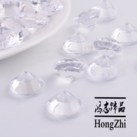Pierres précieuses en plastique acryliques pour décoration de fête au trésor de pirate diamant en plastique pour dispersion de table de remplissage de vase