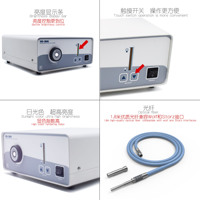 Machine de source de lumière froide 250W avec phare 4mm 2 mètres Wolf Storz fibre optique chirurgie dentaire clinique vétérinaire utilisation hospitalière