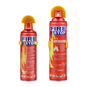 Mini extintores de incêndios de espuma, portátil, 500ml, para carro, caminhão, barco, cozinha, casa