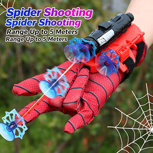 Spider-Hero Handgelenk-<span class=keywords><strong>Launcher</strong></span> Spielzeug, Weicher Saugnapf Plastik-Fingerspielzeug, Unisex Kinder High-<span class=keywords><strong>Tech</strong></span> Schießspielzeug - Product Image 6