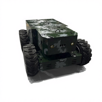 Kit de Vehículo Robótico Inteligente Todoterreno con Control Remoto 4WD para Evitar Obstáculos, Programable para DIY