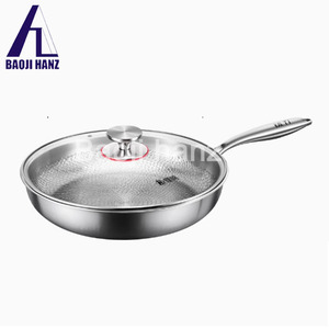 Alta Qualidade Novo Design Ultraleve Pure Titanium Pan Set Titanium Camping Panelas e Panelas - Product Image 3