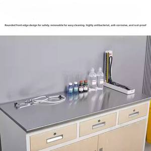 Combinazione di Postazioni Mediche e Odontoiatriche, con Armadietto Sospeso Opzionale a Forma di L. - Product Image 6