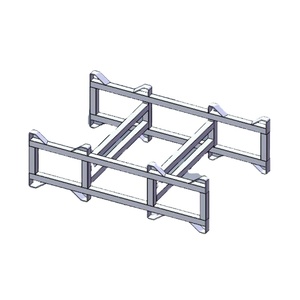 Porte-barils en métal pour le stockage et le <span class=keywords><strong>transport</strong></span> des barils porte-barils à vin galvanisé personnalisé - Product Image 3