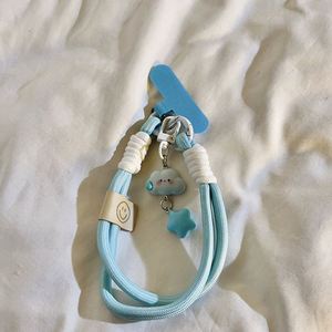 Correas de muñeca para teléfono, cuerda para teléfono móvil, cordón colorido, cuerda de nailon corta con pestaña de parche, accesorios para teléfono móvil - Product Image 6