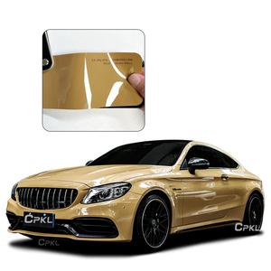 Vinilo para Envoltura de Carrocería de Automóvil TPU Color PPF Amarillo Desierto AMG, <span class=keywords><strong>Precio</strong></span> de Fábrica, Venta al por Mayor - Product Image 2