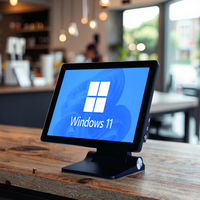 Vente directe d'usine système de point de vente à double écran écran tactile systèmes de point de vente Windows caisse enregistreuse caissier ordinateur