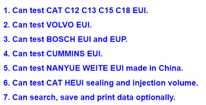 Testeur d'injecteurs HEUI HU-200, testeur EUI EUP avec boîtier de distribution - Product Image 3