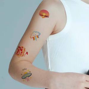 CC Desechable Colorido Tamaño Pequeño Sexy Diseños Lindos Proveedor Tatuaje Temporal Pegatinas <span class=keywords><strong>para</strong></span> Brazos y Dedos - Product Image 2