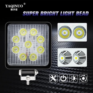 ไฟสปอร์ตไลท์รถยนต์ XOVY ขายดีจากโรงงาน 27w ไฟ LED สี่เหลี่ยม ไฟหยุด ไฟทำงาน - Product Image 5