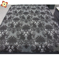 Tissu imprimé en microfibre pour textiles de maison pour couvre-matelas et protecteurs Matière première du fabricant