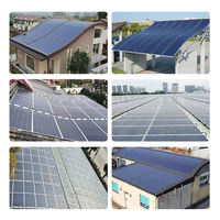 Panneau solaire de petite taille pour usage domestique 130w, plaques solaires 200w, panneaux solaires avec batteries