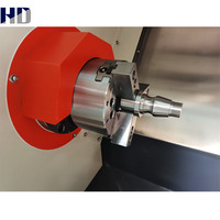 TCK36A 45 °   Torno CNC de Cama Inclinada con Guías Lineales, Máquina de Torneado Automática para Piezas Rotatorias de Precisión