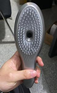 Brosse à cheveux électrique personnalisable avec fonction de nettoyage d'élimination des copeaux Brosses de coiffure à usage domestique avec manche en plastique - Product Image 2