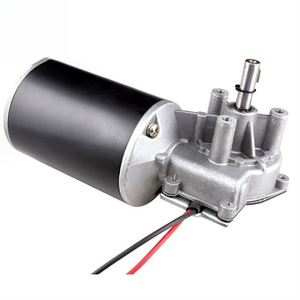 Moteur à engrenages à vis sans fin 76mm 12V/24V/42V/48V 45W-95W 30-220rpm pour essuie-glace et barbecue - Product Image 5