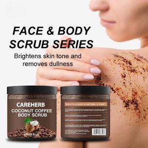 Gommage exfoliant hydratant bio au café et à la noix de coco, personnalisé avec votre marque privée, pour le visage et le corps - Product Image 2