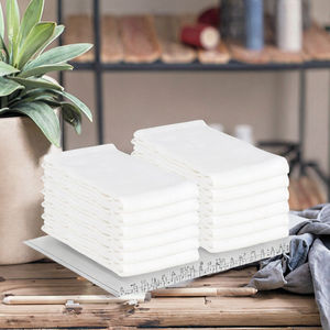 Paños de Cocina de Algodón y Lino con Diseño Floral, Secado Rápido, Cuadrados, Impresión por Sublimación, Ecológicos, Tipo Saco de Harina - Product Image 3