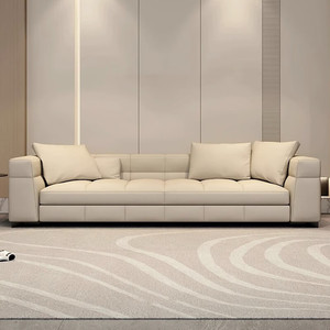 Bán buôn sang trọng hiện đại chính hãng Da 5 chỗ ngồi màu đen <span class=keywords><strong>sofa</strong></span> dài Ghế lười <span class=keywords><strong>sofa</strong></span> cho doanh số bán hàng - Product Image 4