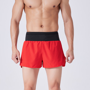 Shorts de sport décontractés pour hommes à séchage rapide avec cordon de serrage, tricotés, pour le basketball, le fitness et l'entraînement professionnel au marathon, idéaux pour la course estivale - Product Image 6