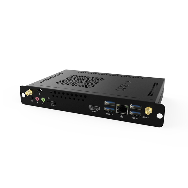 Industrial Ops Computer Mini PC Intel 8th Gen DDR4 Dual 4K Display Iris Plus Graphics for Whiteboard Education Office in Stock