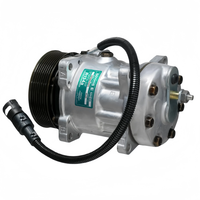Compresseur de climatisation universel 24V 7H15-WZ 132X 8pk SD709 SD8112 Compresseur d'air électrique pour climatisation de voiture