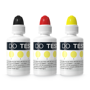 30ml 2 की बोतलें मलजल उपचार उपाय भंग ऑक्सीजन पानी पानी परीक्षण किट के लिए एक्वाकल्चर भंग ऑक्सीजन परीक्षण किट - Product Image 1